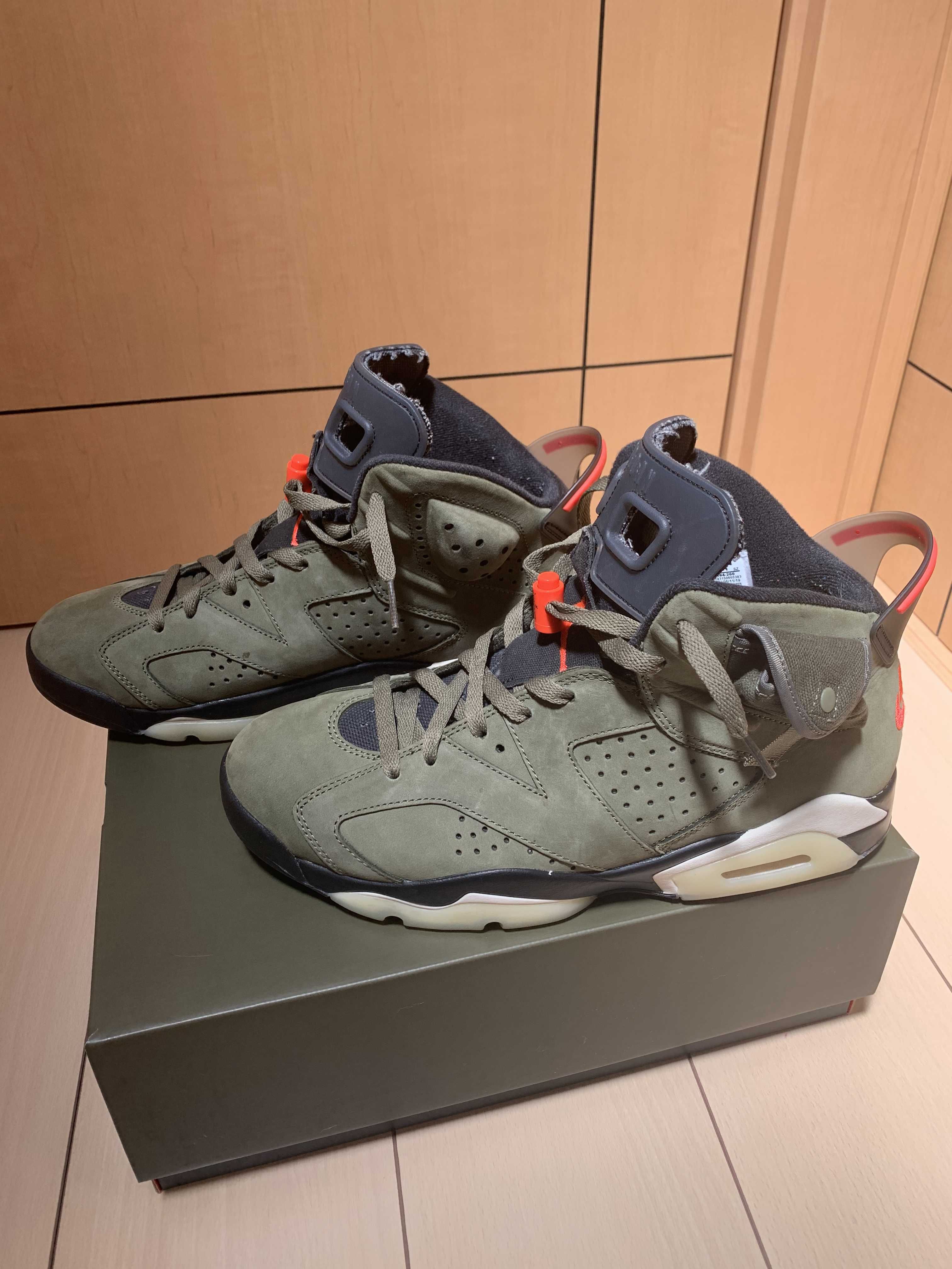 Travis Scott × Nike Air Jordan 6 Retro "Medium Olive"