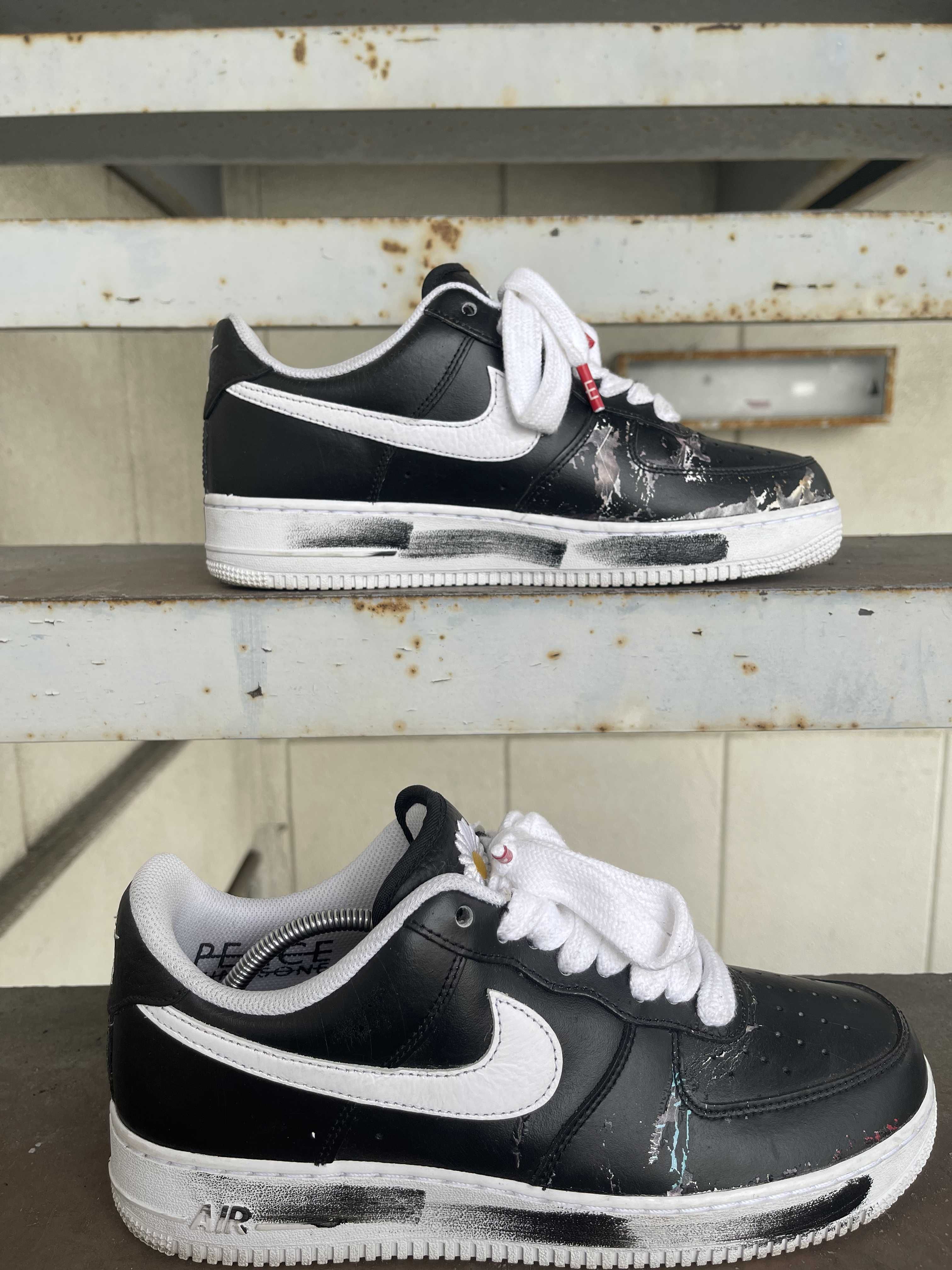 PEACEMINUSONE × Nike Air Force 1 Low Para Noise "Black" / G-DRAGON