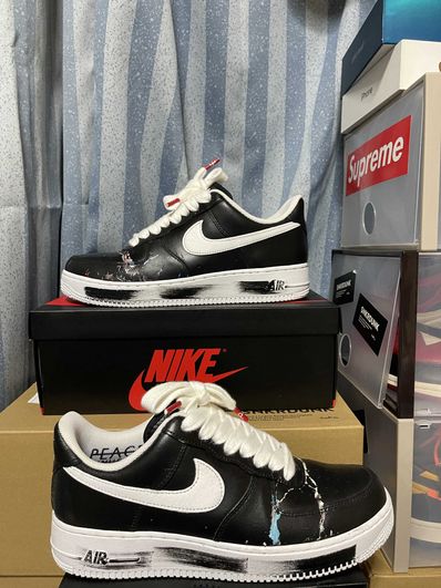 PEACEMINUSONE × Nike Air Force 1 Low Para Noise "Black" / G-DRAGON