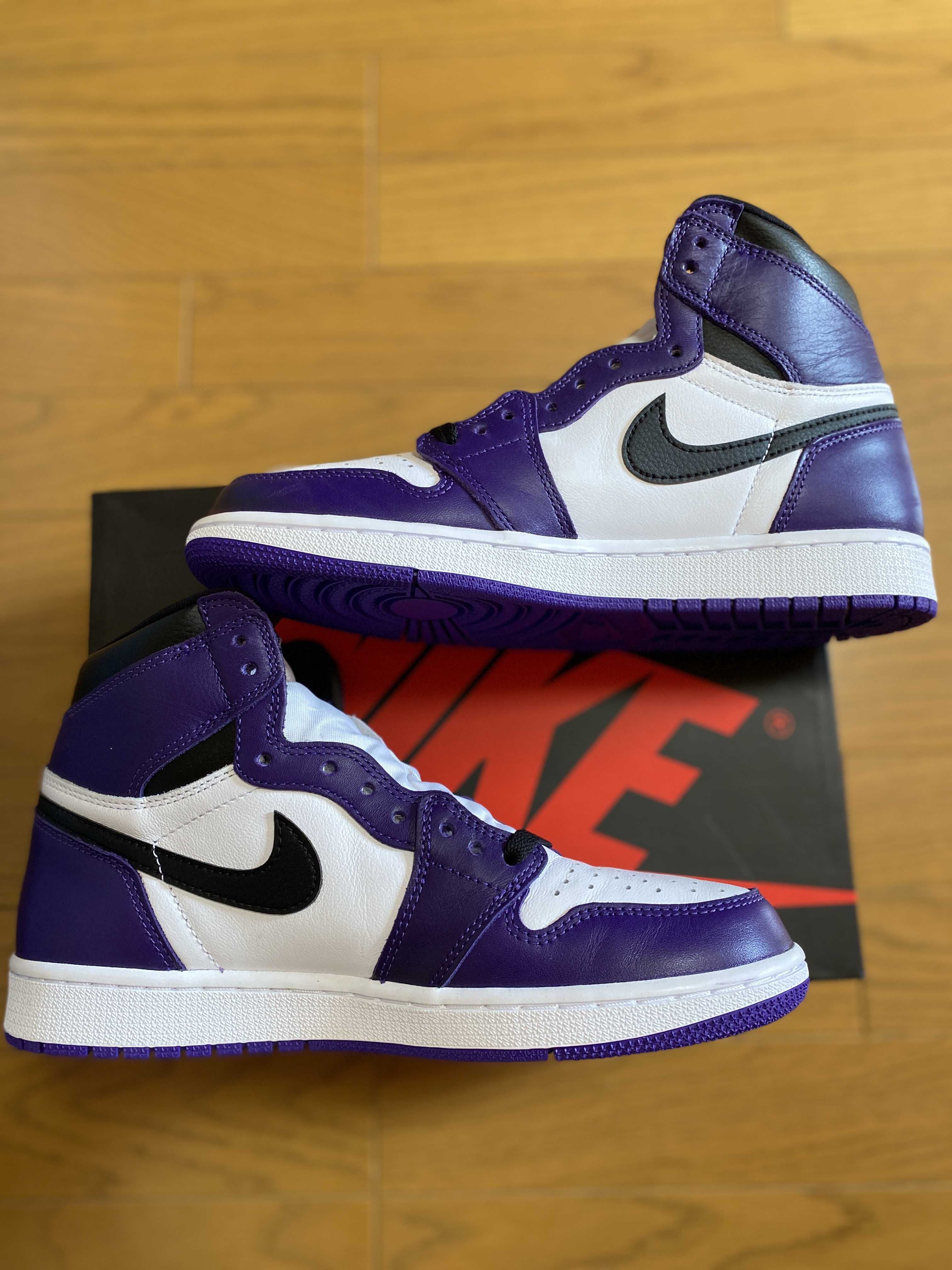 Nike Air Jordan 1 Retro High OG "Court Purple White/Black" (2020)