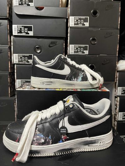 PEACEMINUSONE × Nike Air Force 1 Low Para Noise "Black" / G-DRAGON