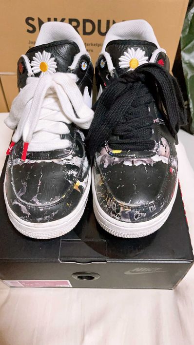 PEACEMINUSONE × Nike Air Force 1 Low Para Noise "Black" / G-DRAGON