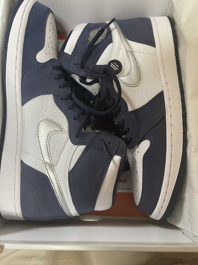 Nike Air Jordan 1 High OG CO.JP "White/Midnight Navy" (2020)(ブリーフケースなし)
