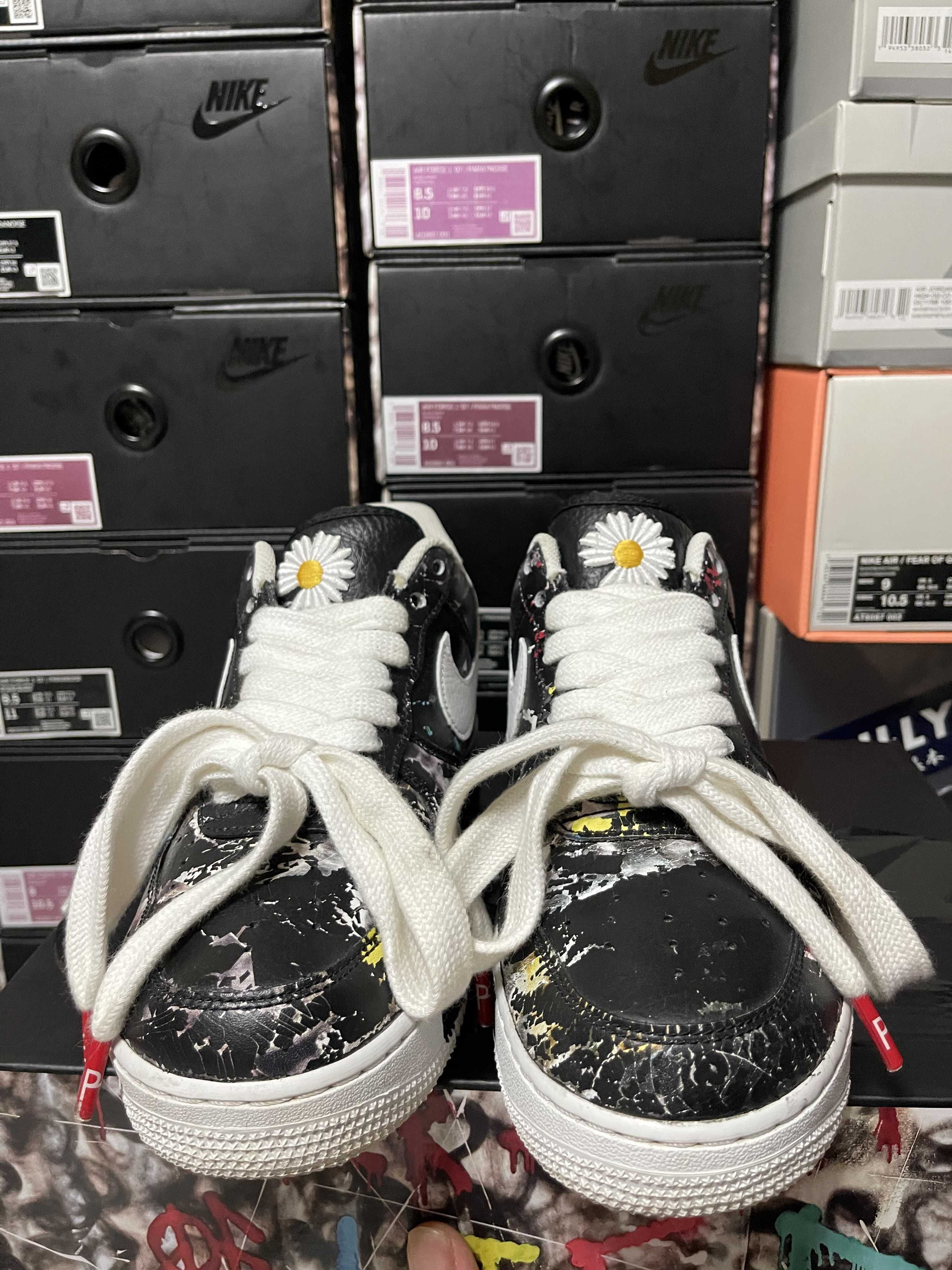 PEACEMINUSONE × Nike Air Force 1 Low Para Noise "Black" / G-DRAGON