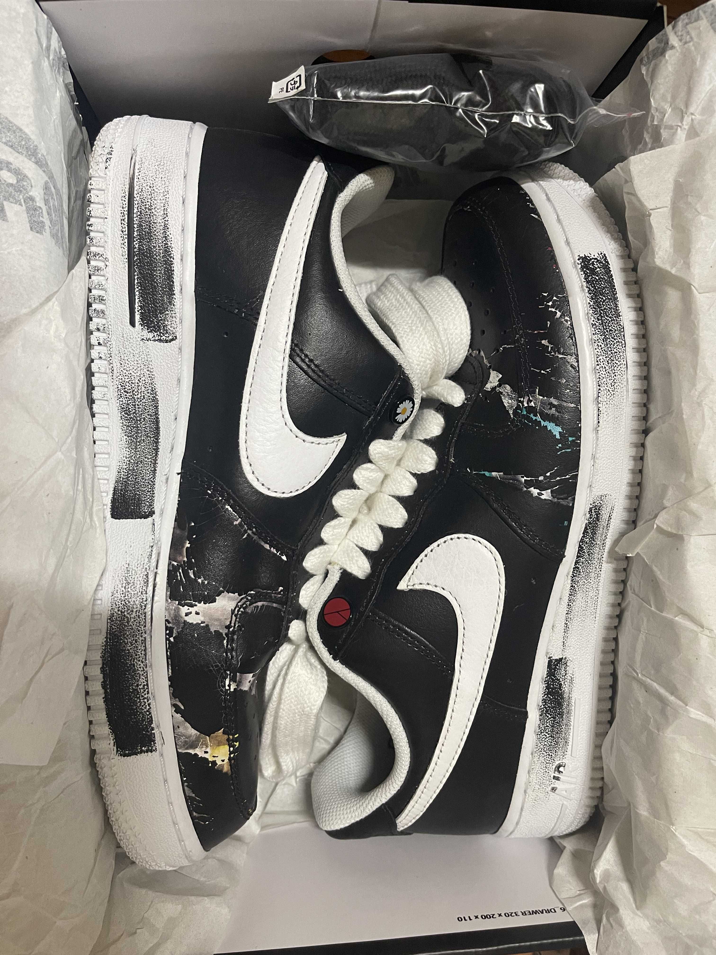 PEACEMINUSONE × Nike Air Force 1 Low Para Noise "Black" / G-DRAGON