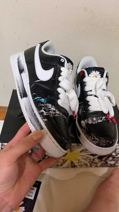 PEACEMINUSONE × Nike Air Force 1 Low Para Noise "Black" / G-DRAGON