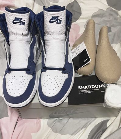 Nike Air Jordan 1 High OG CO.JP "White/Midnight Navy" (2020)(ブリーフケースなし)
