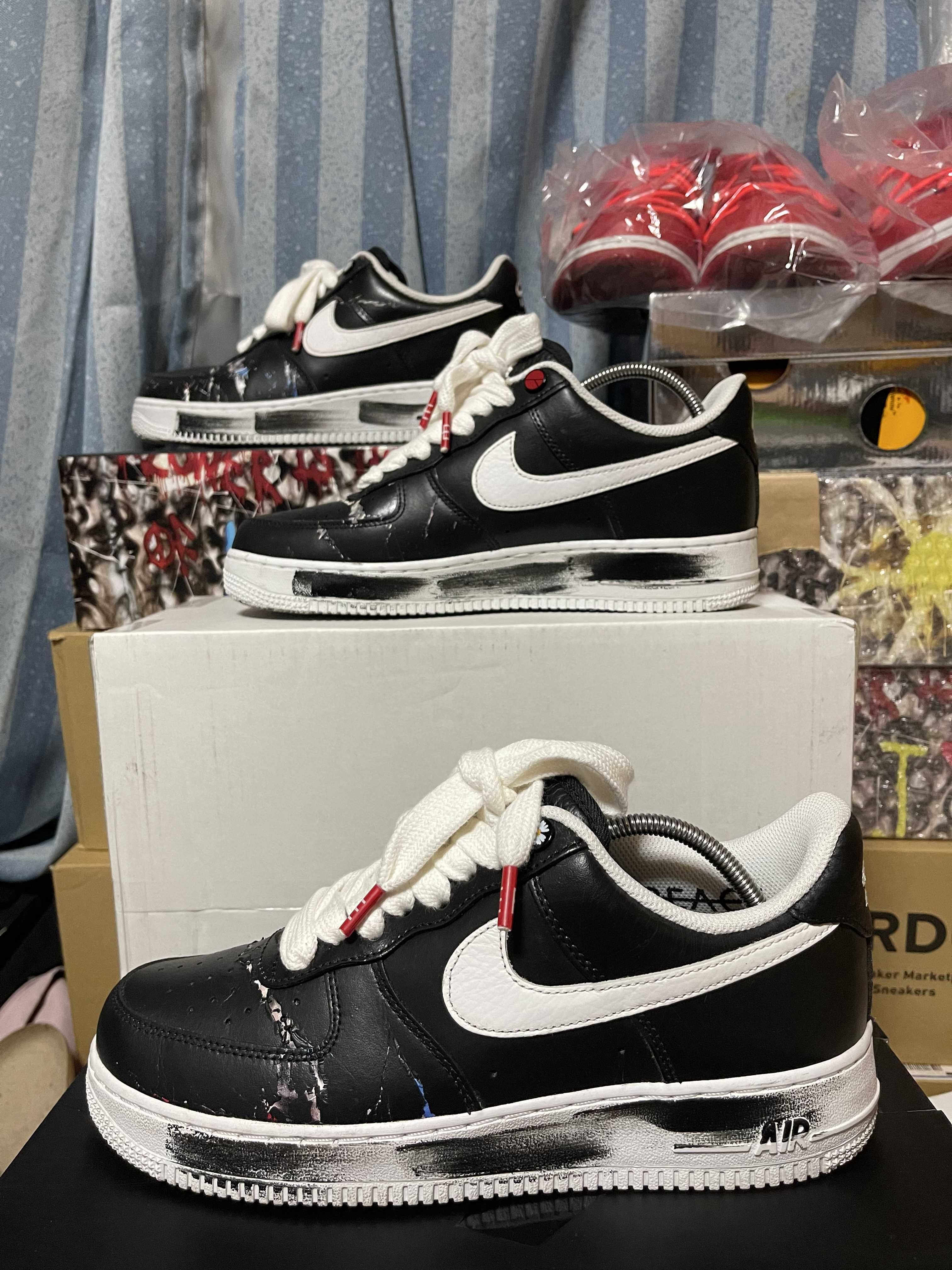 PEACEMINUSONE × Nike Air Force 1 Low Para Noise "Black" / G-DRAGON