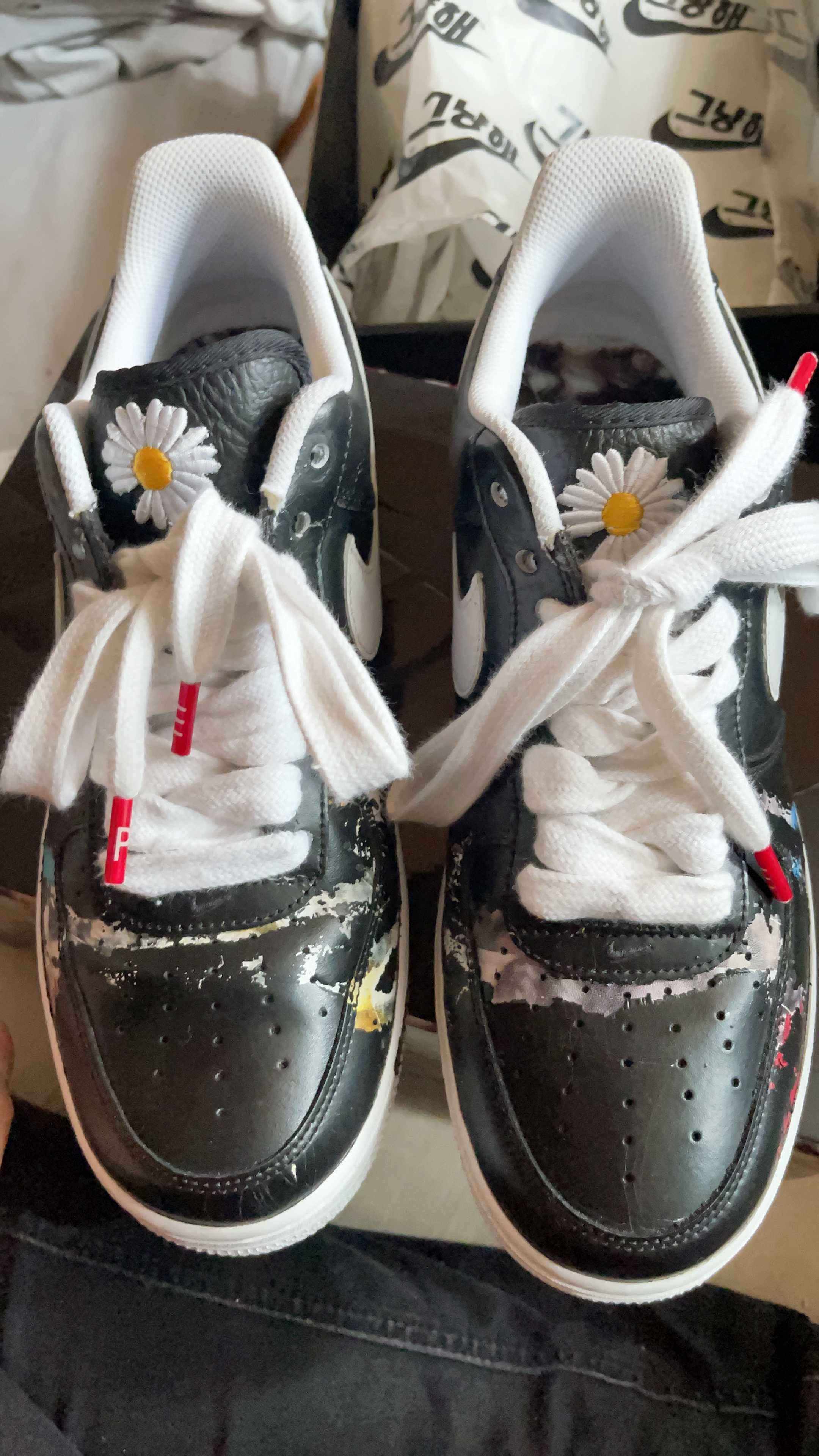 PEACEMINUSONE × Nike Air Force 1 Low Para Noise "Black" / G-DRAGON