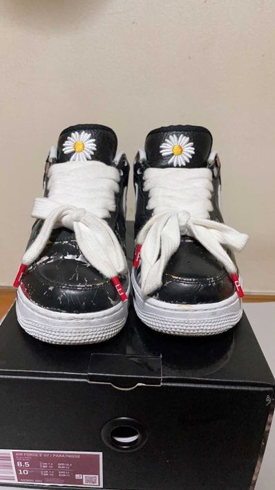 PEACEMINUSONE × Nike Air Force 1 Low Para Noise "Black" / G-DRAGON