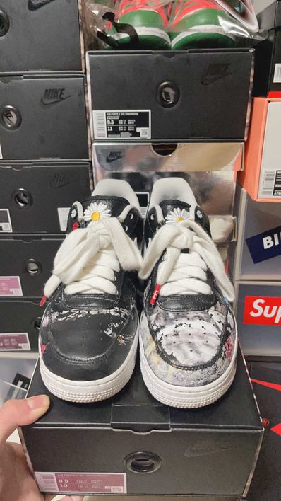 PEACEMINUSONE × Nike Air Force 1 Low Para Noise "Black" / G-DRAGON