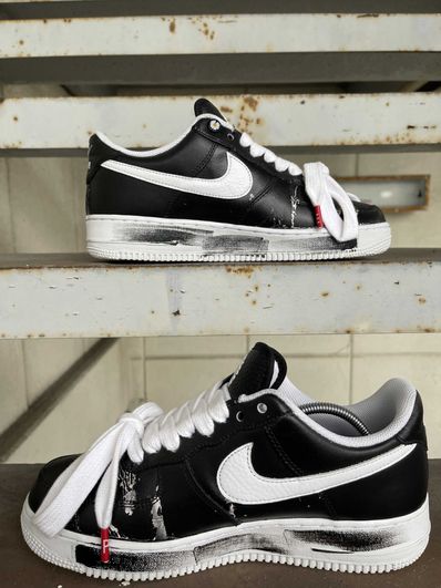 PEACEMINUSONE × Nike Air Force 1 Low Para Noise "Black" / G-DRAGON