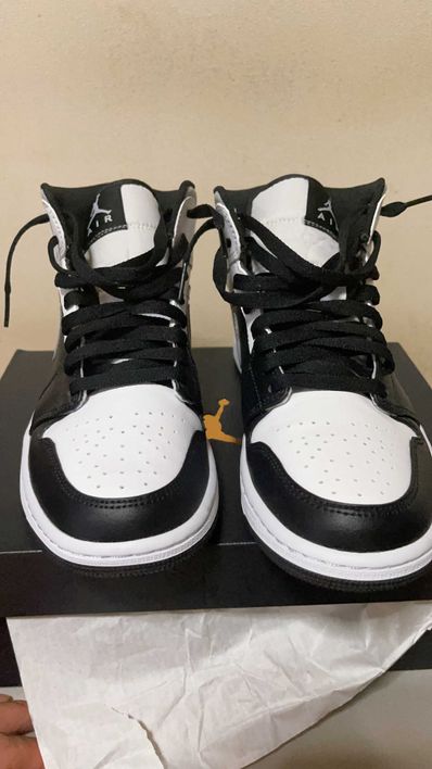 NIKE AIR JORDAN 1 MID "WHITE SHADOW"