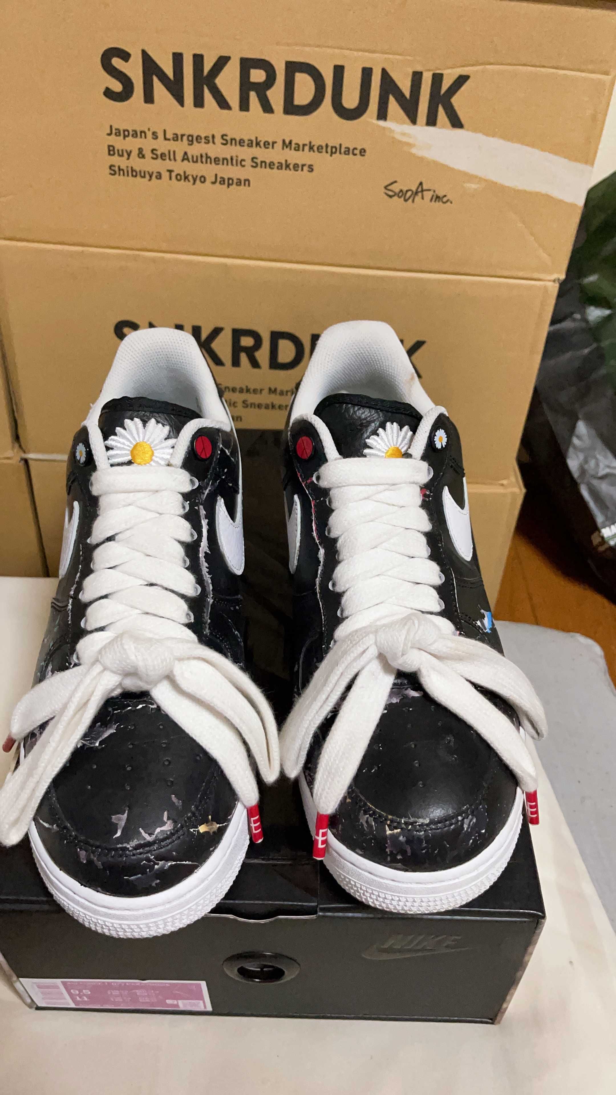 PEACEMINUSONE × Nike Air Force 1 Low Para Noise "Black" / G-DRAGON