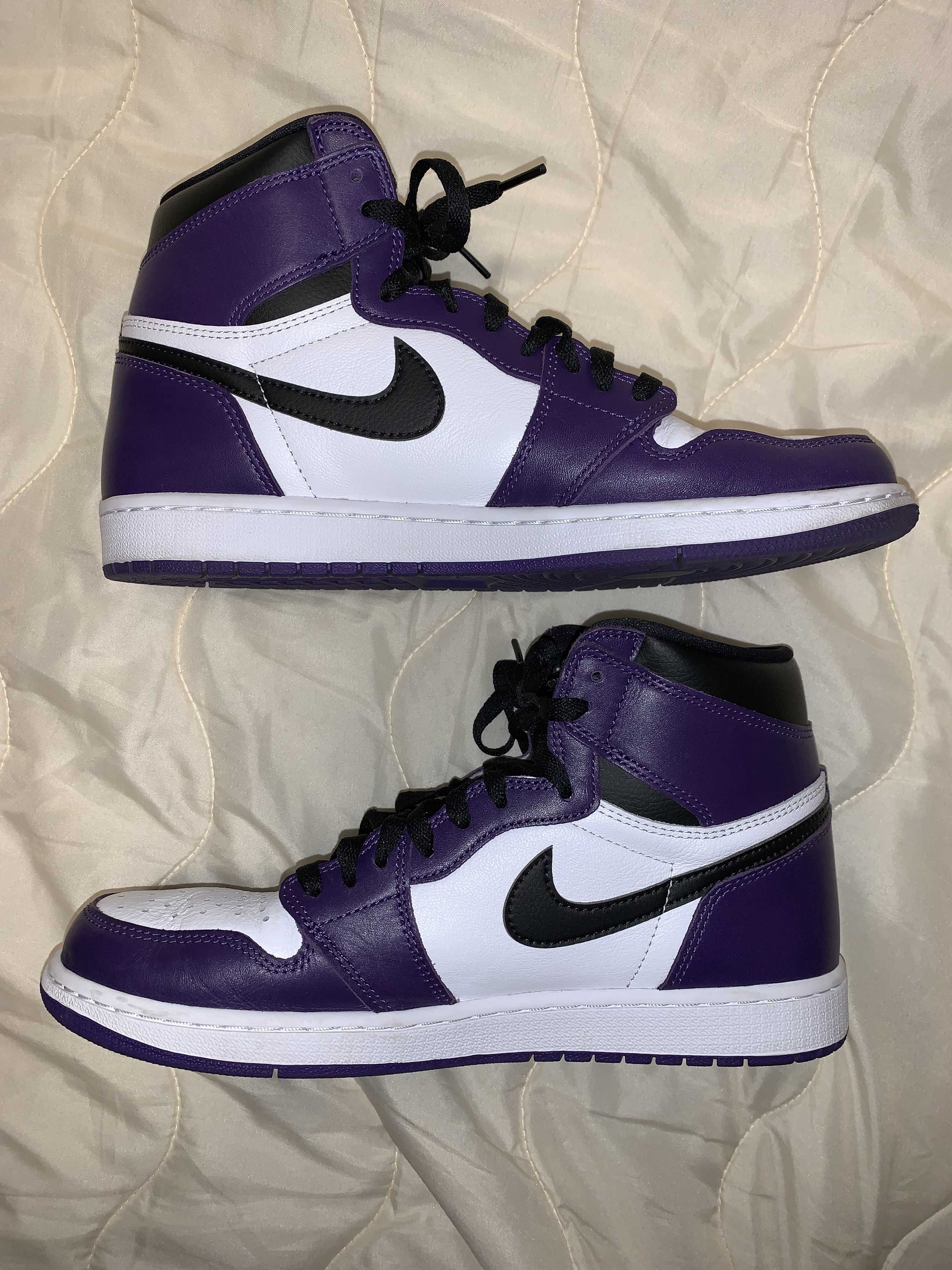 Nike Air Jordan 1 Retro High OG "Court Purple White/Black" (2020)