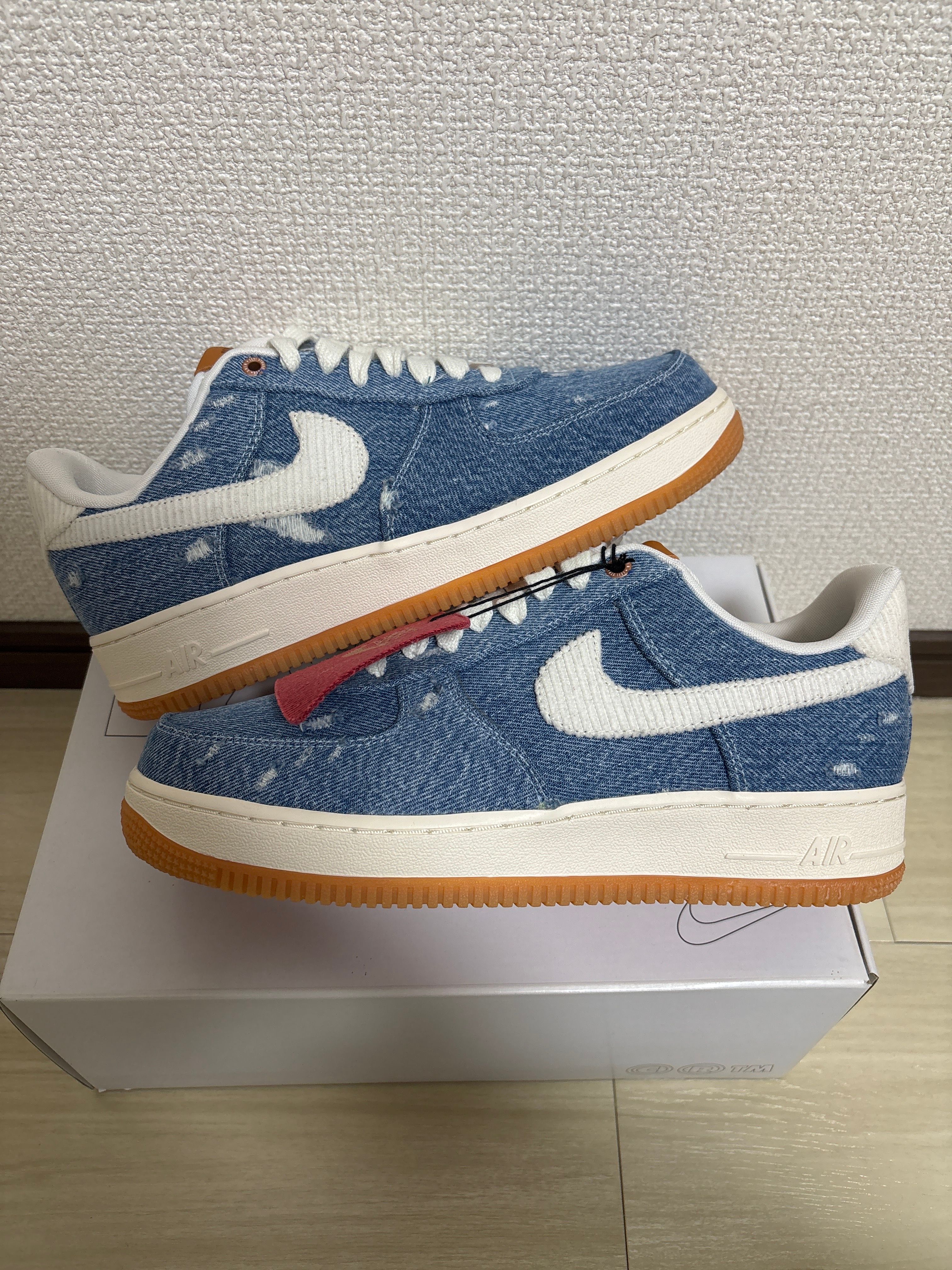 Levi’s®︎ × Nike Air Force 1 Low "White/Denim" (Nike By You)