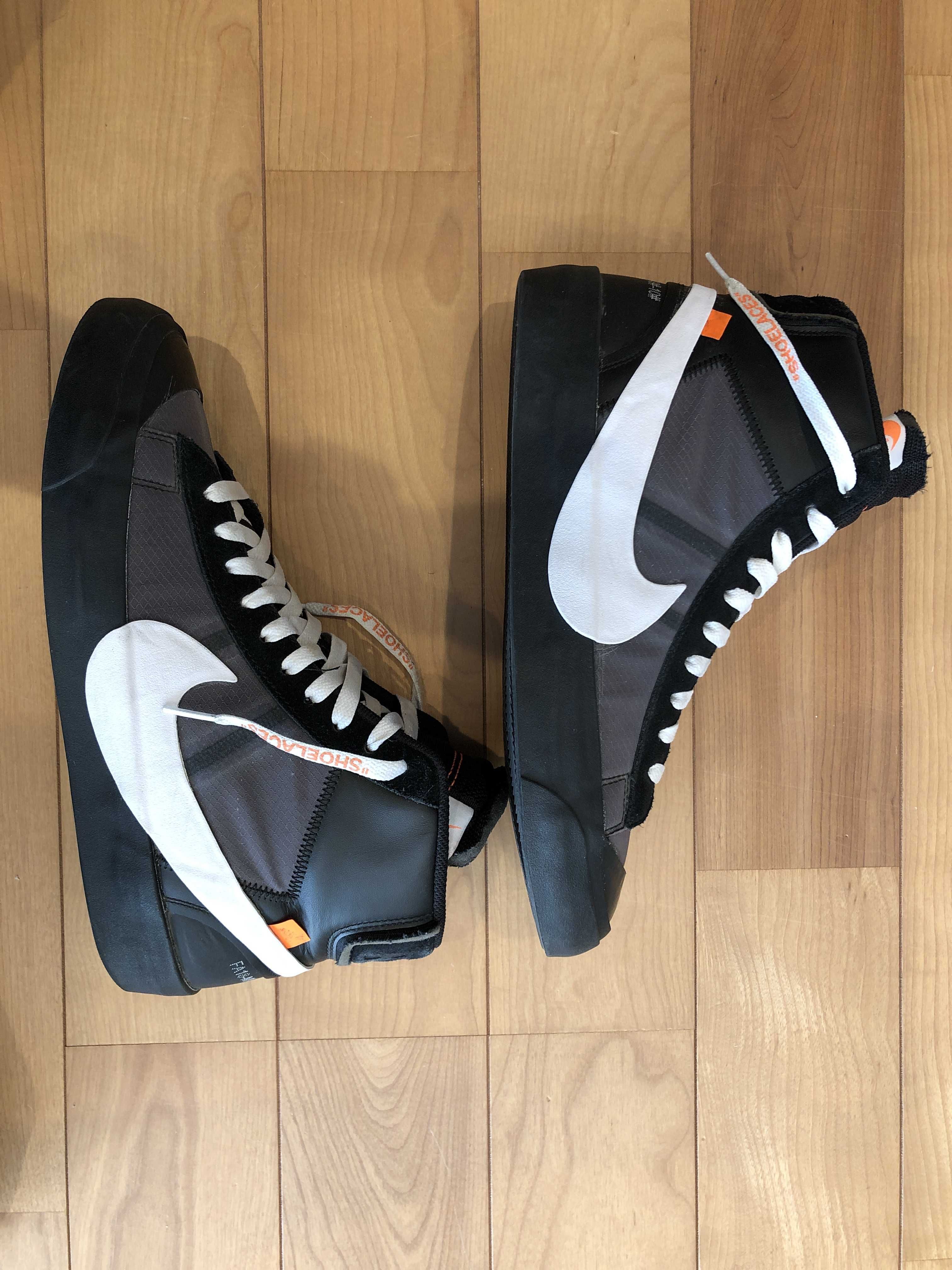 Off-White × Nike Blazer Studio Mid "Grim Reaper"