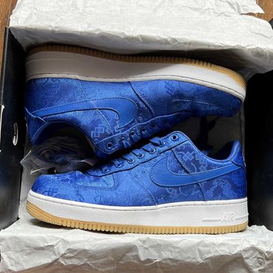 CLOT × Nike Air Force 1 Low "Blue"