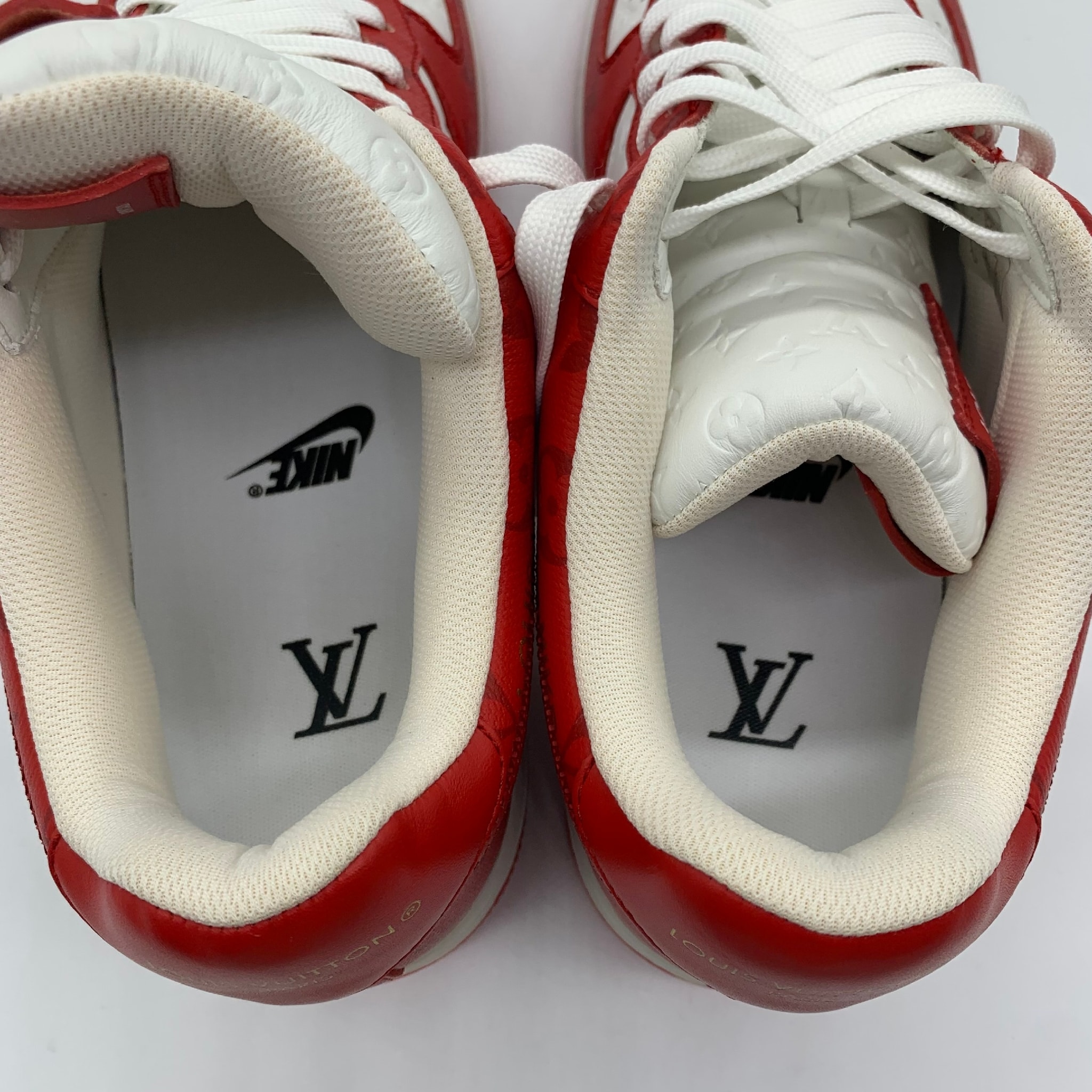 Louis Vuitton × Nike Air Force 1 Low by Virgil Abloh "White & Comet Red"