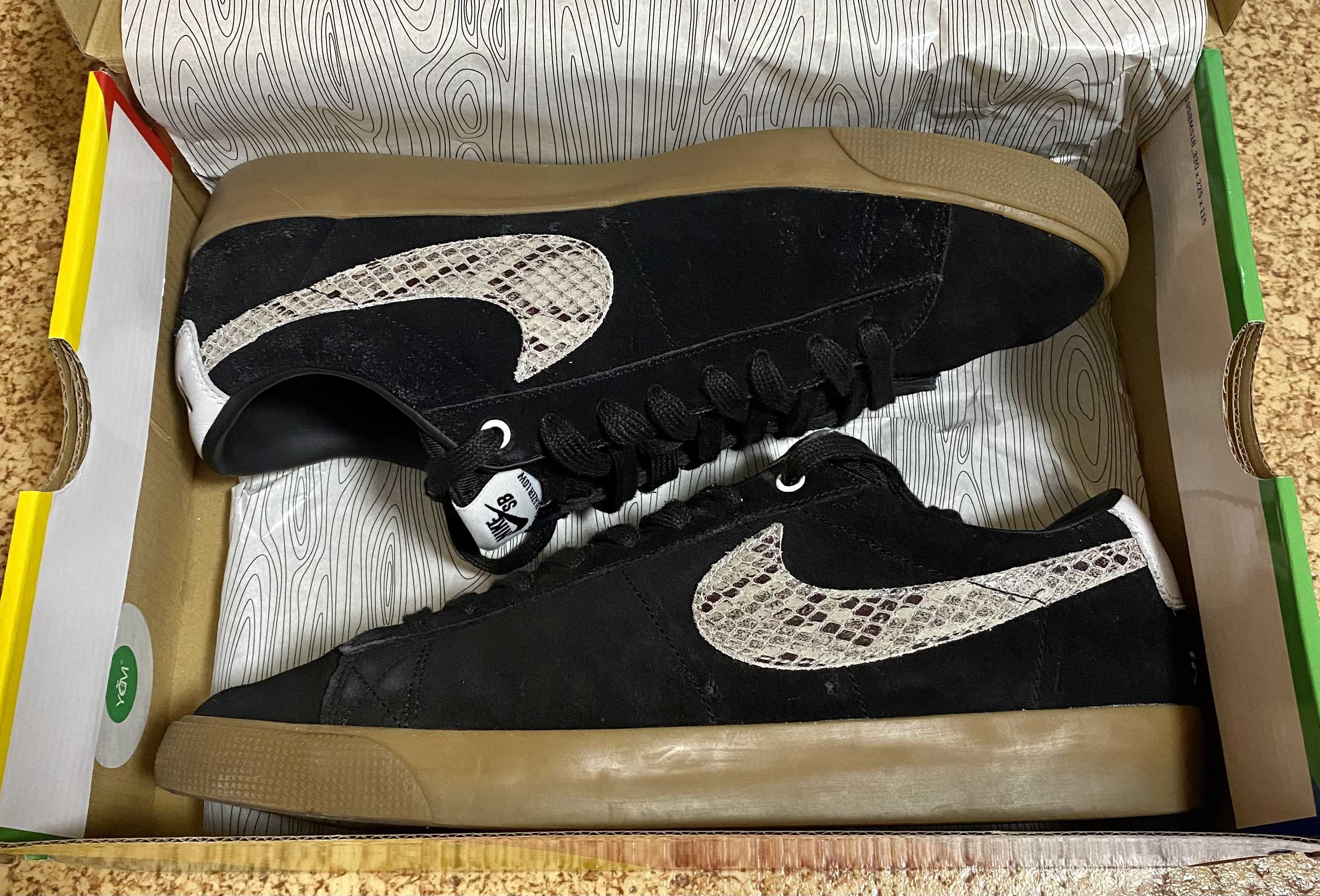 Wacko Maria × Nike SB Blazer Low "Black"