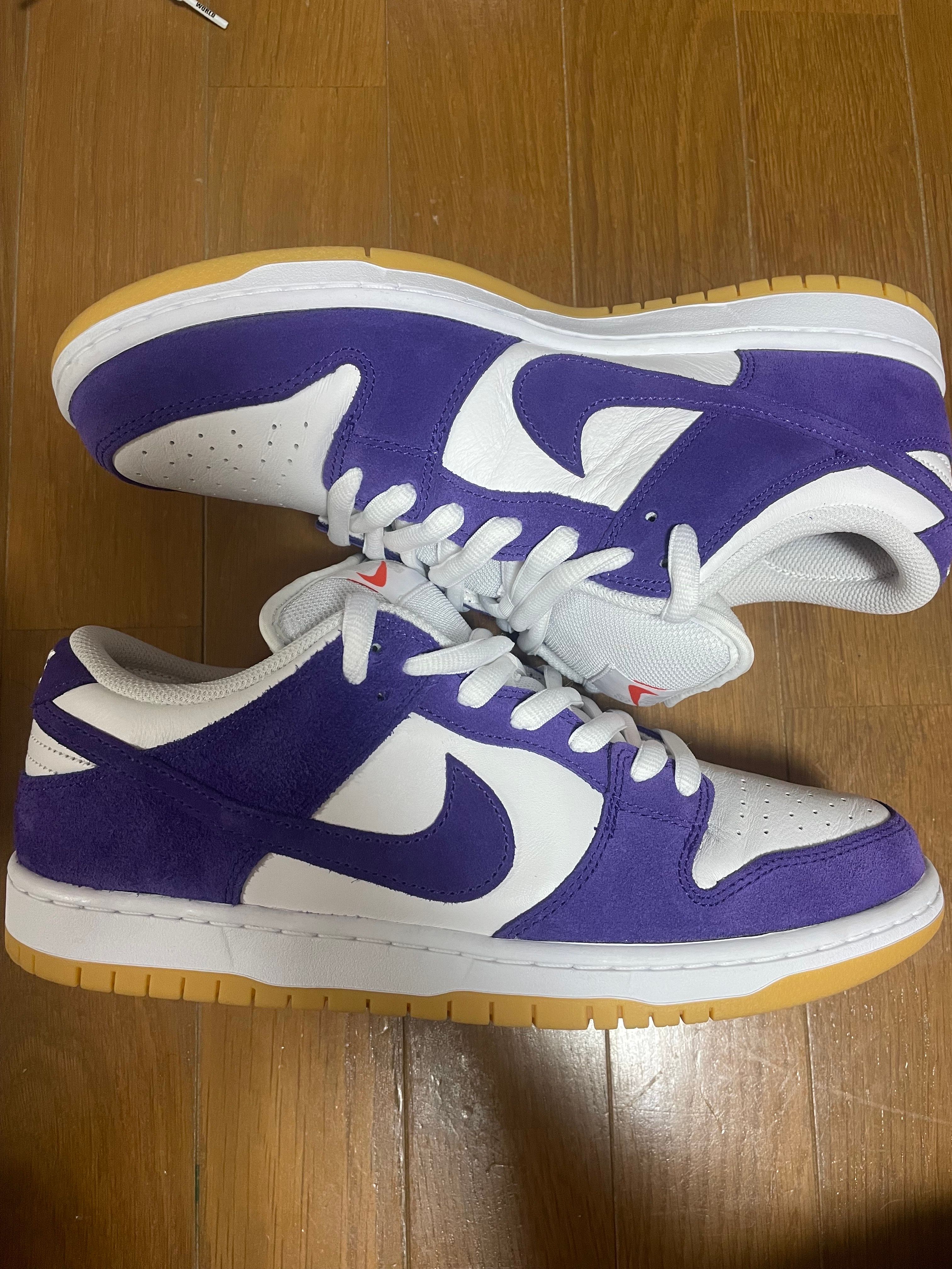 Nike SB Dunk Low Pro ISO Orange Label "Court Purple Gum"