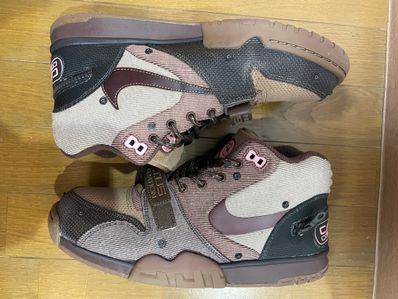 Travis Scott x Nike Air Trainer 1 SP "Archaeo Brown and Rust Pink"