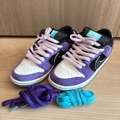 Hayley Wilson × Nike SB Dunk Low Pro "Black and Court Purple"