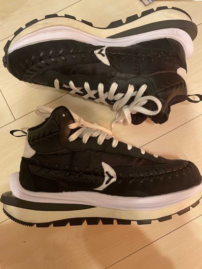 Jean-Paul Gaultier × sacai × Nike Vapor Waffle "Black/Black-White"