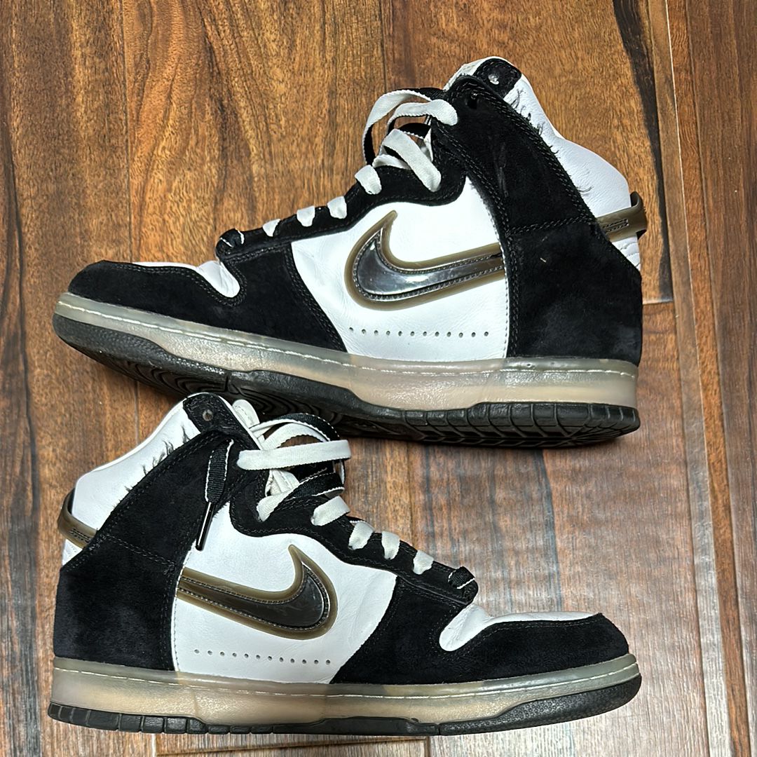 SLAM JAM x NIKE DUNK HIGH "WHITE/CLEAR BLACK"