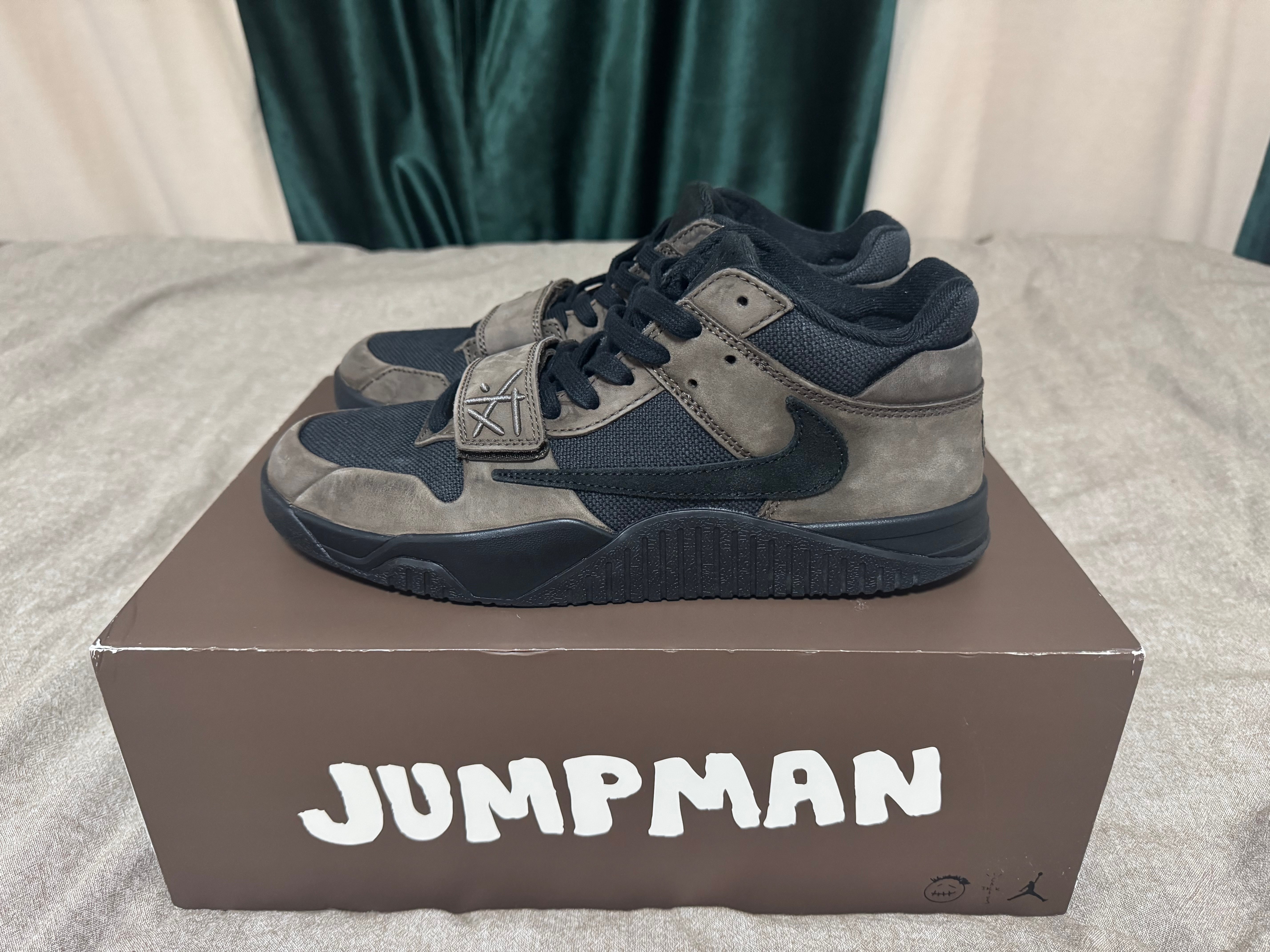 Travis Scott × Nike Jordan Jumpman Jack TR CJ1 T-Rexx "Black and Dark Mocha"