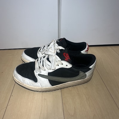 Travis Scott × Nike Women's Air Jordan 1 Low OG "Medium Olive"