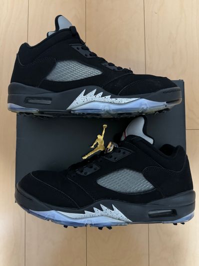 Nike Air Jordan 5 Low Golf "Black Metallic"