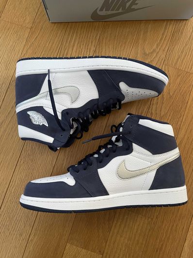 Nike Air Jordan 1 High OG CO.JP "White/Midnight Navy" (2020)(ブリーフケースなし)