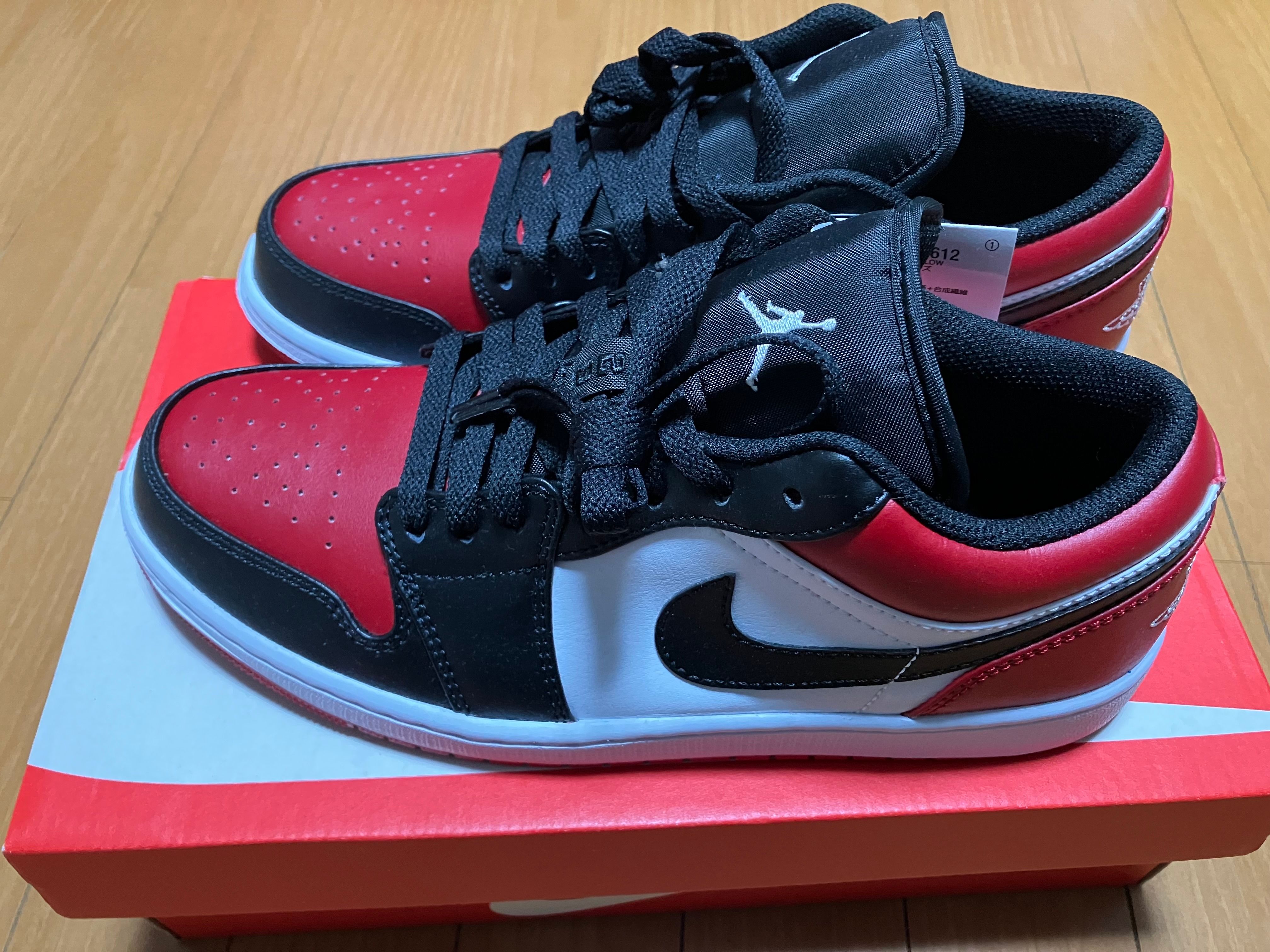Nike Air Jordan 1 Low "Bred Toe"