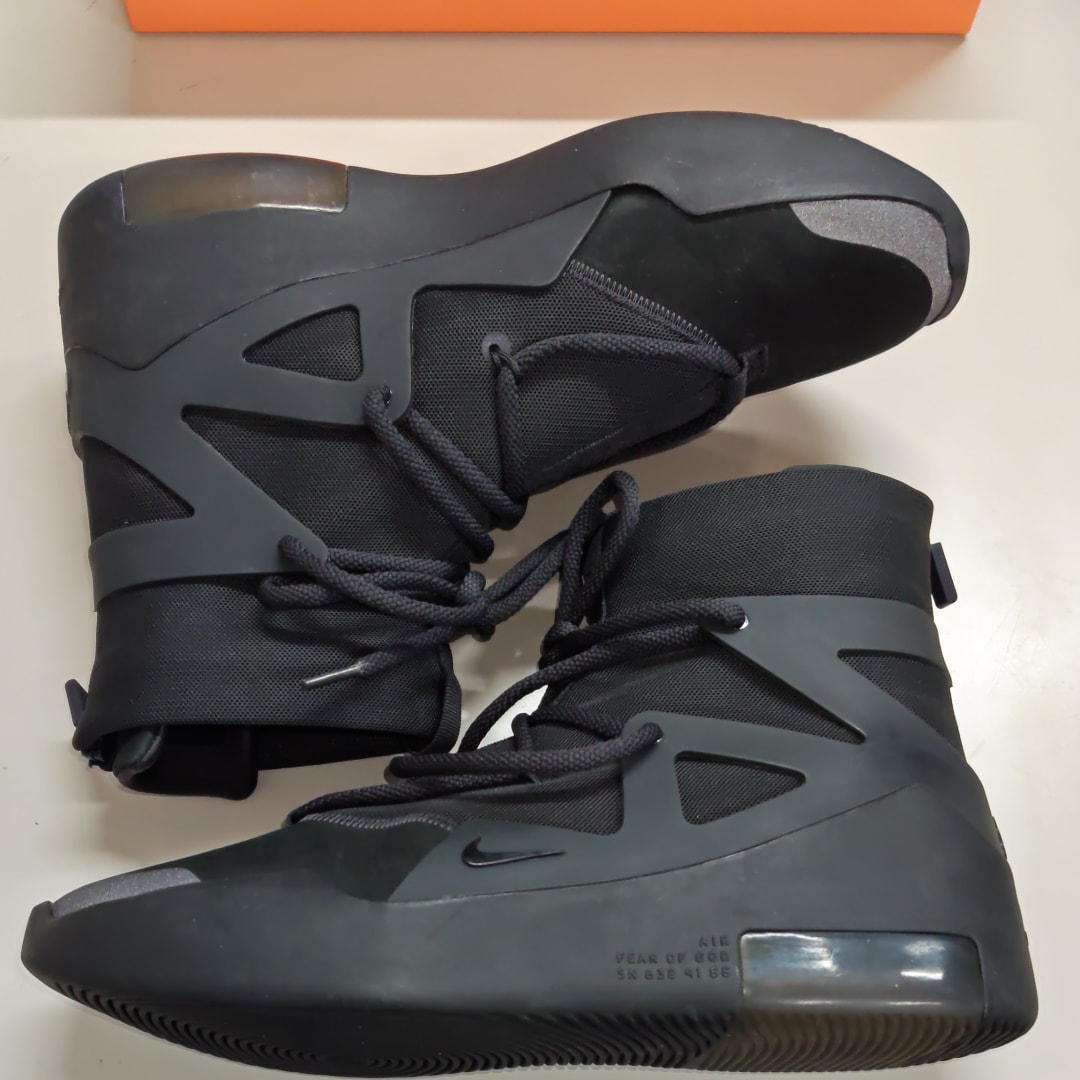 Fear Of God × Nike Air 1 "Triple Black"