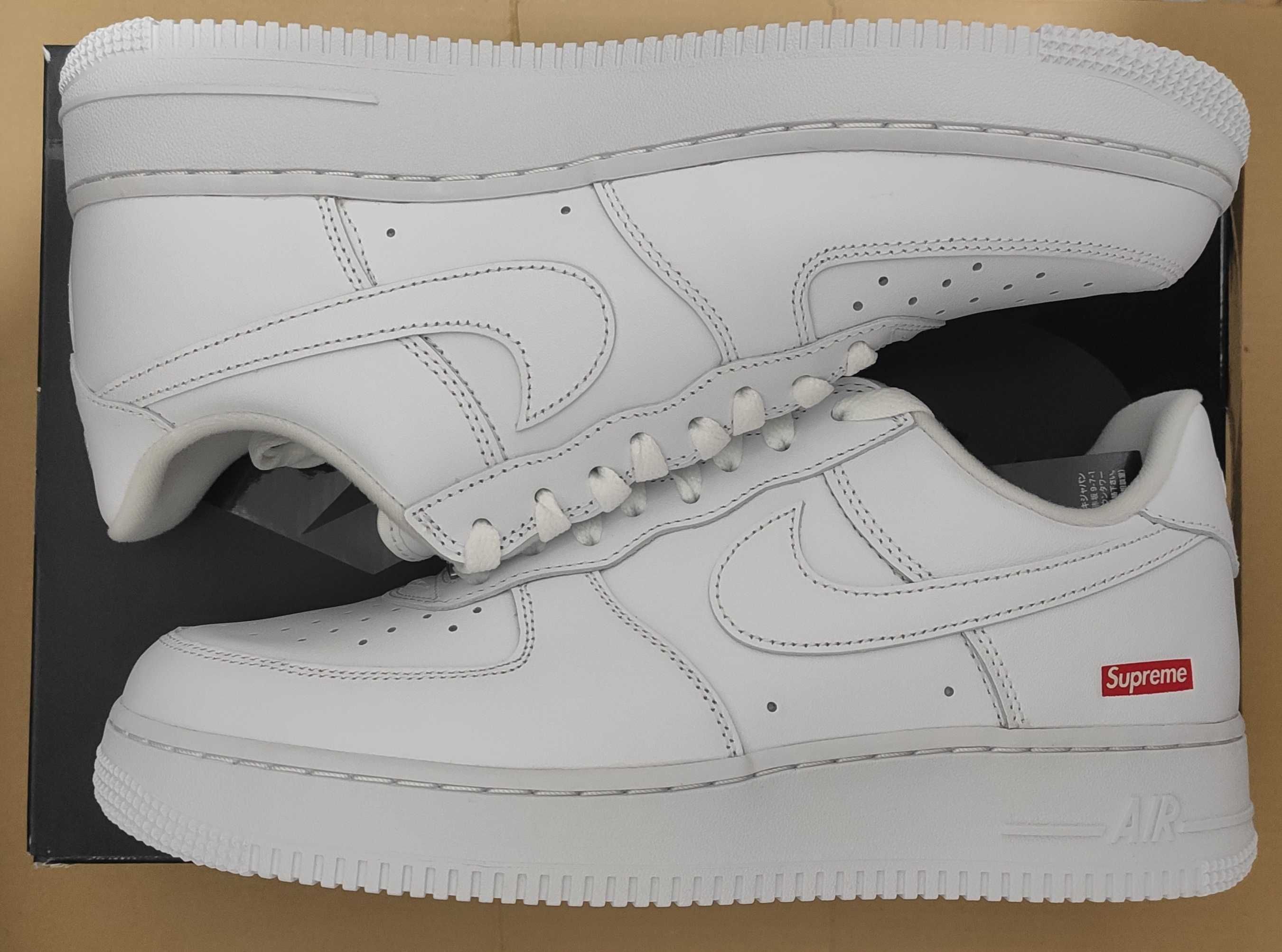 Supreme × Nike Air Force 1 Low "White"