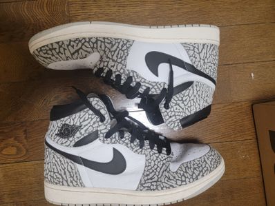 Nike Air Jordan 1 High OG "White Cement/Safari"