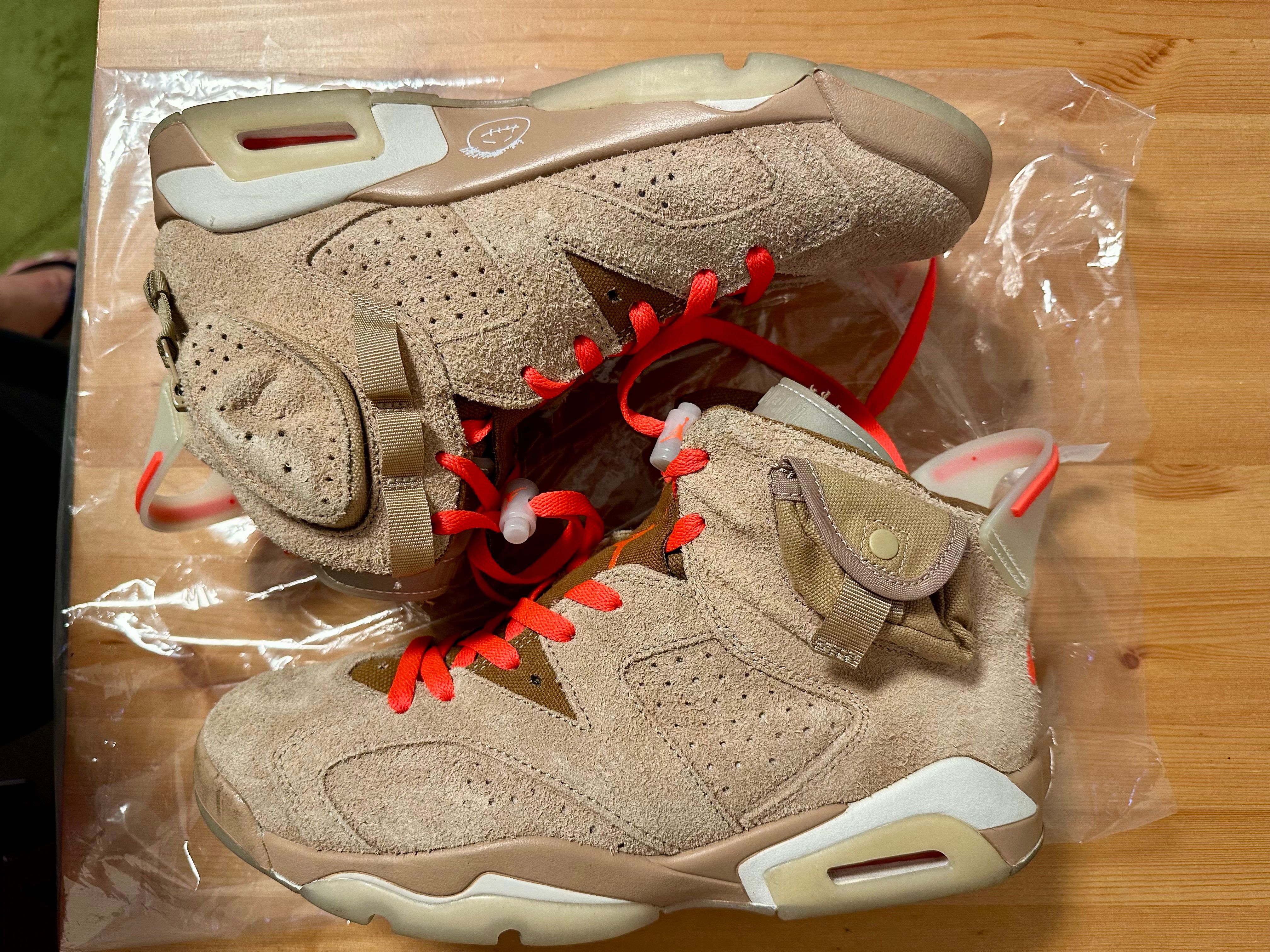 Travis Scott × Nike Air Jordan 6 "British Khaki"