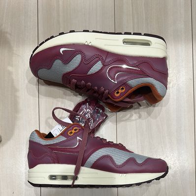 Patta × Nike Air Max 1 "Night Maroon"