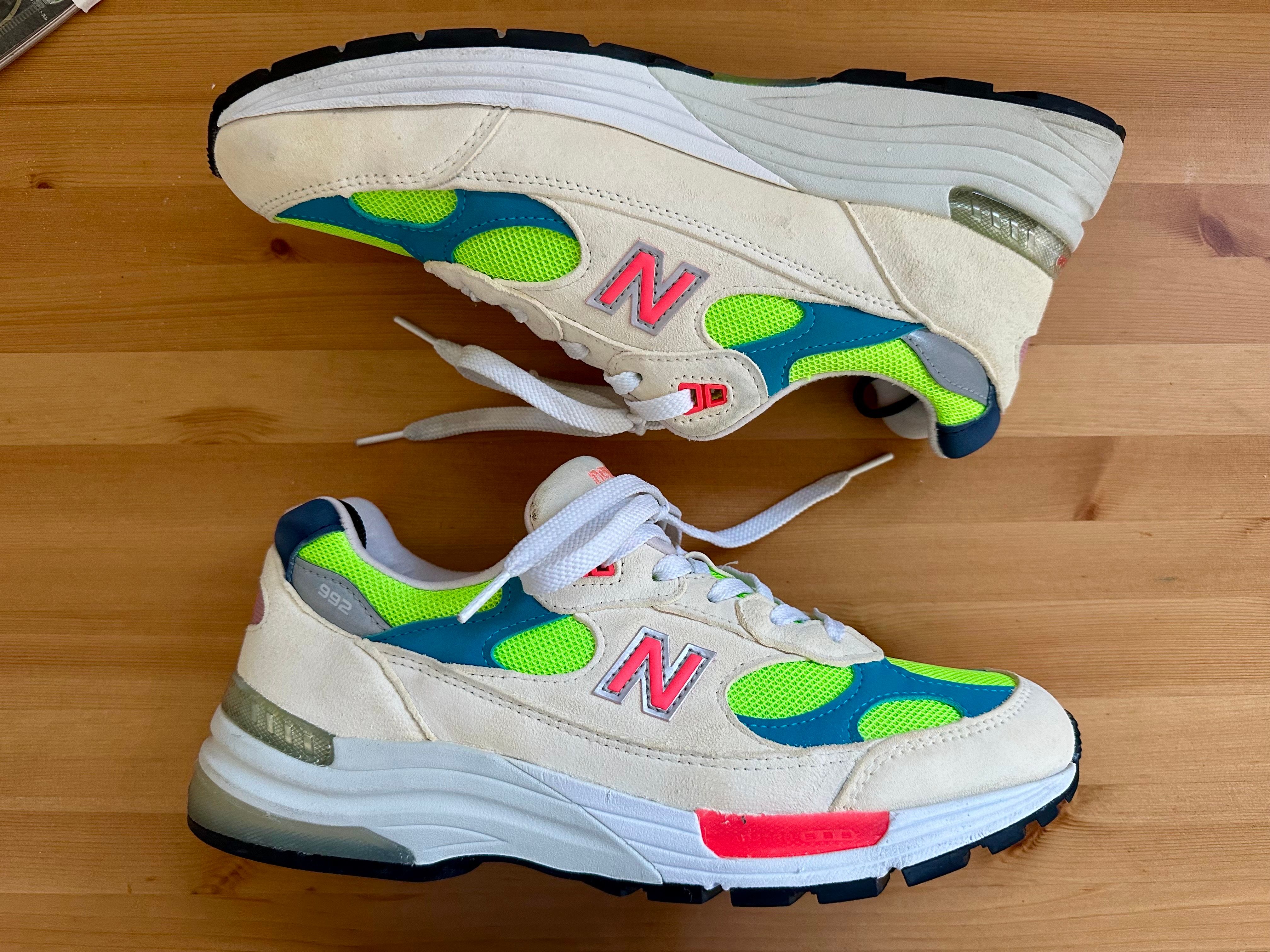 New Balance 992 "White/Green"