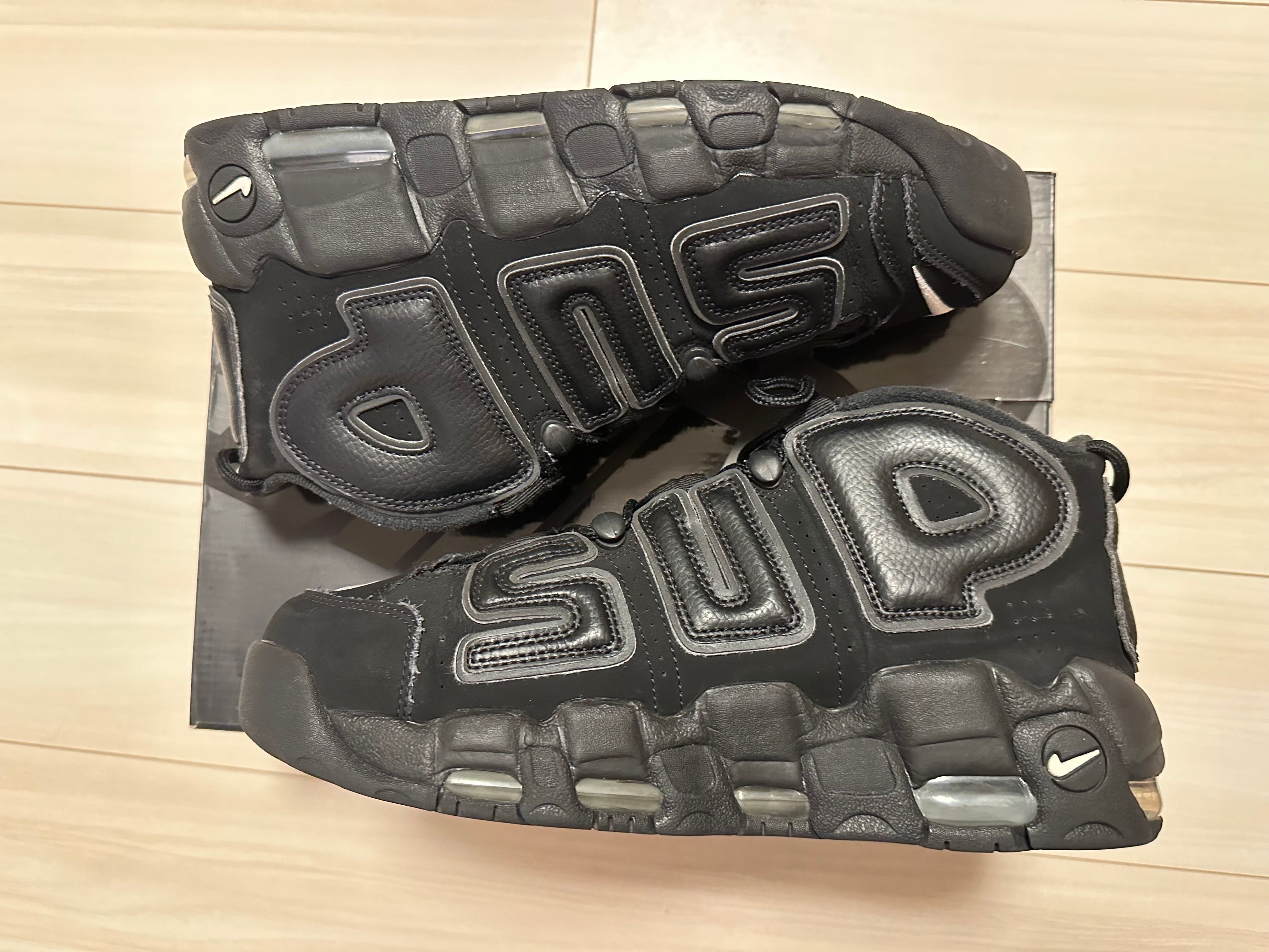 Supreme × Nike Air More Uptempo "Black"