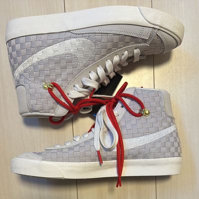 NIKE Women's BLAZER MID 77 "SASHIKO" WHITE