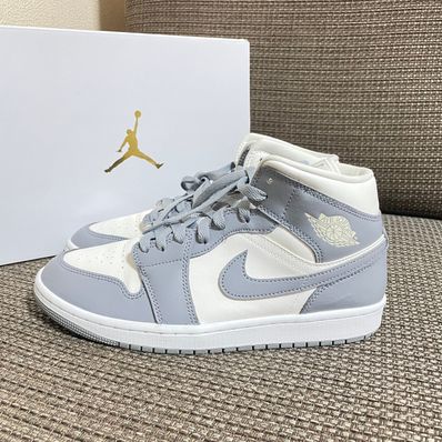 Nike Women's Air Jordan 1 Mid "Grey/Sail"