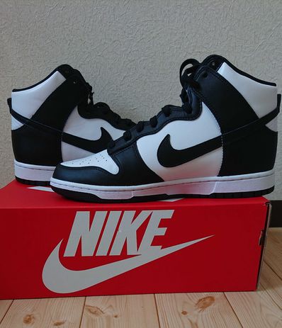 Nike Dunk High "Black and White"