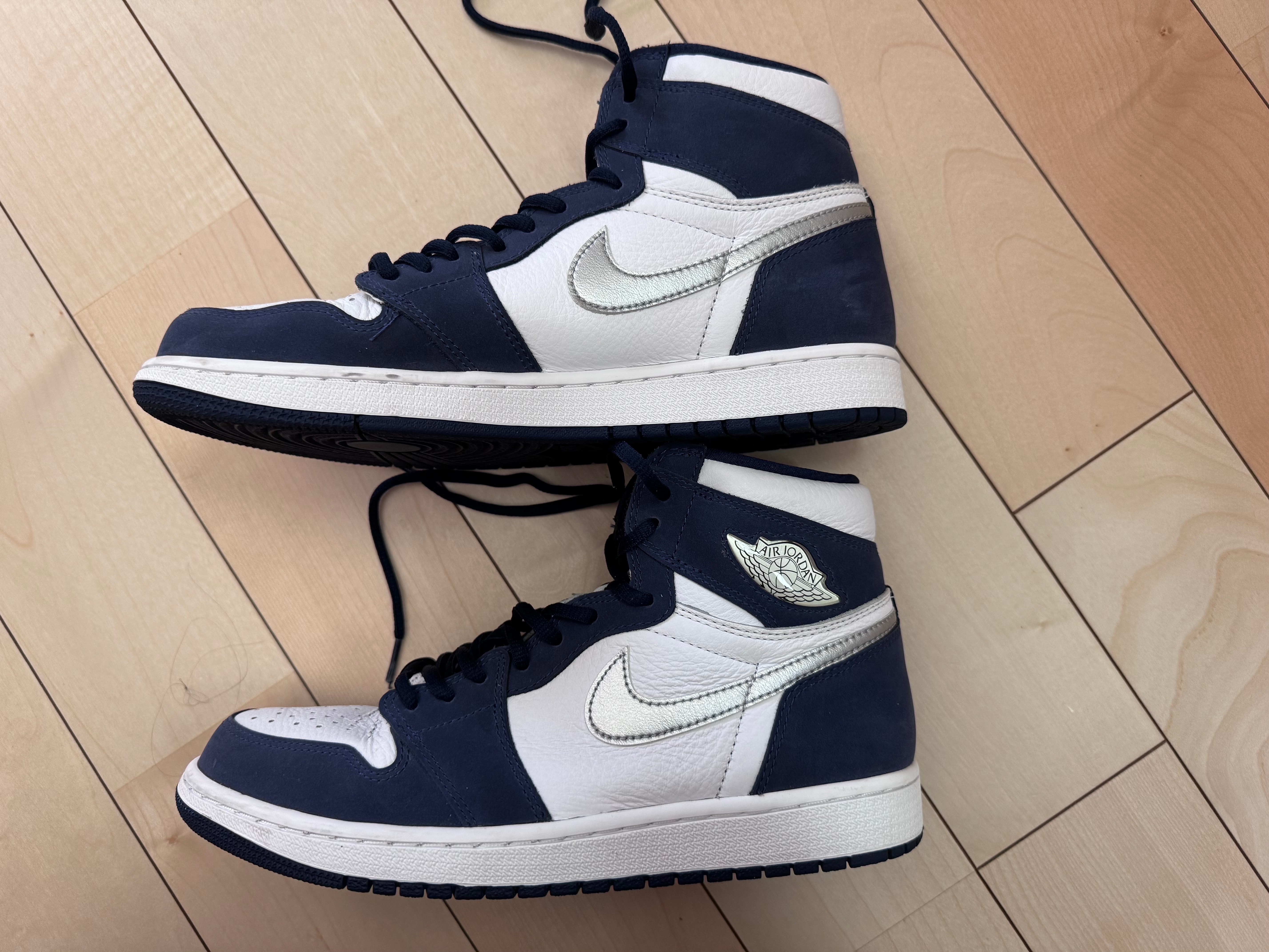 Nike Air Jordan 1 High OG CO.JP "White/Midnight Navy" (2020)(ブリーフケースなし)
