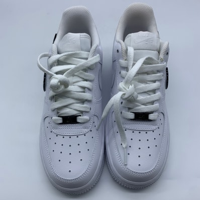 Nike Women's Air Force 1 Low '07 LX "Metal Swoosh/White/Black"
