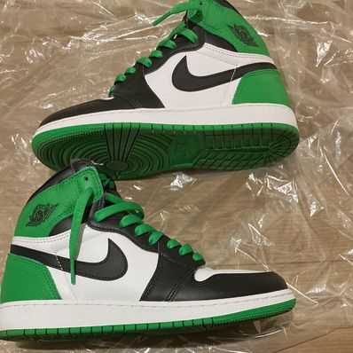 Nike GS Air Jordan 1 Retro High OG "Celtics/Black and Lucky Green" (2023)