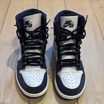 Nike Air Jordan 1 High OG CO.JP "White/Midnight Navy" (2020) (Standard Box)