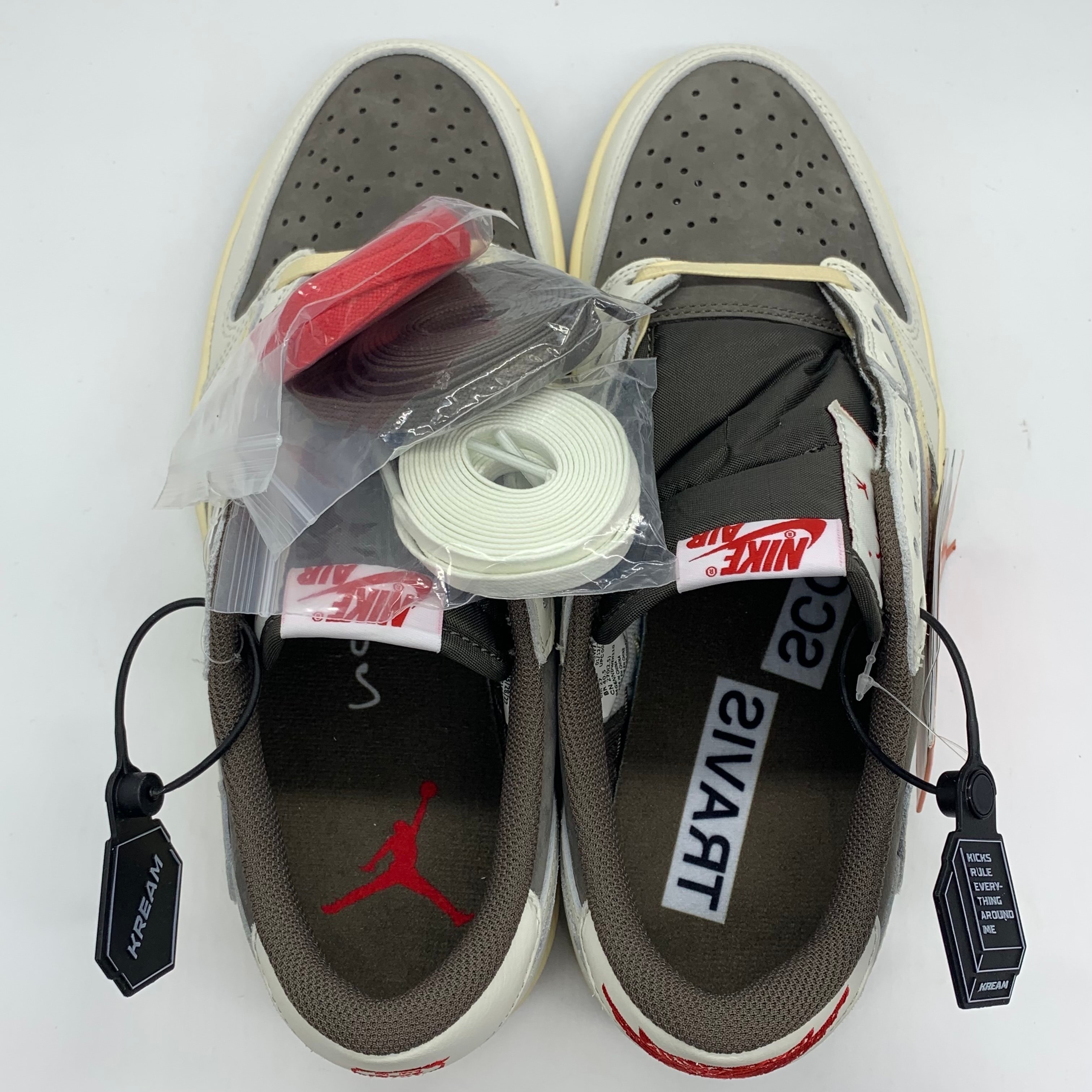 Travis Scott × Nike Air Jordan 1 Low OG SP "Reverse Mocha/Sail and Ridgerock"