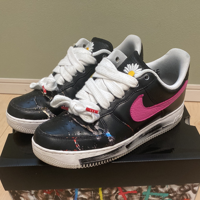 PEACEMINUSONE × Nike Air Force 1 Low '07 Para-Noise 3.0 "Black and Multi-Color" / G-DRAGON